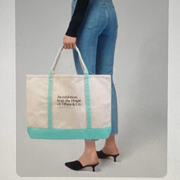 Tiffany & Co Vision & Virtuosity Canvas Tote - Picture 4 of 5